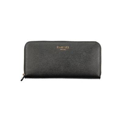 Twinset Black Polyurethane Women Wallet