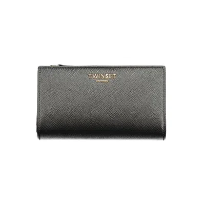 Twinset Black Polyurethane Women's Wallet