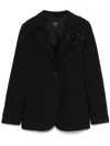 Twinset Twin-set Jackets Black In Black