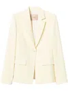 Twinset Twin-set Tailored Vanilla White Blazer