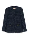 Twinset Twin-set Jackets Black In Black