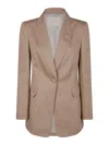 Twinset Twin-set Blazer In Brown