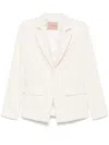 Twinset Blazer In Gray