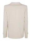 Twinset Blazer Jacket In Blanco