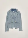Twinset Jacket  Kids Color Denim In Denim Chiaro
