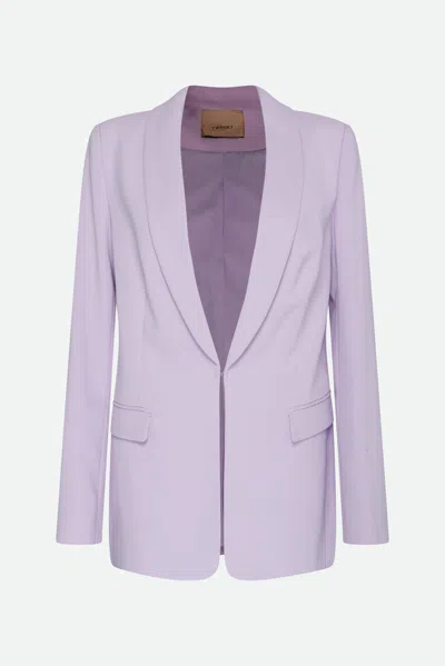 Twinset Blazer Lilla In Viola