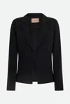 TWINSET TWINSET BLAZER NERO