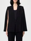 Twinset Blazer  Woman Color Black In Black