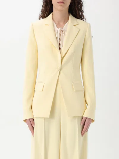 TWINSET BLAZER TWINSET WOMAN COLOR BUTTER,426997152
