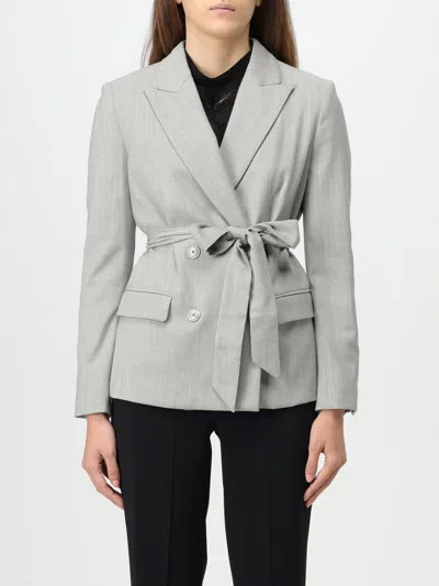 Twinset Blazer  Woman Color Grey In Grau