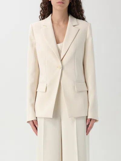 TWINSET BLAZER TWINSET WOMAN COLOR PEARL,426997040