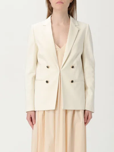 Twinset Blazer  Woman Color Pearl In White