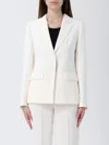 Twinset Single-button Casual Jacket In White