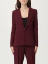 Twinset Jacket  Woman Color Violet In Burgundy