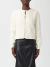 Twinset Blazer  Woman Color White In Neutral