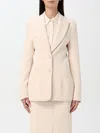 Twinset Blazer  Woman Color White In Weiss