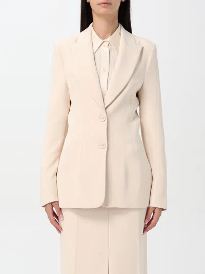 Twinset Blazer  Woman Color White In Weiss