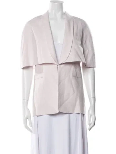 Pre-owned Twinset Blazer In White