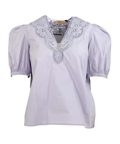 Twinset Blouse Lilac