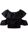 TWINSET BLOUSE WITH RUFFLE