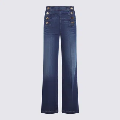 Twinset Blue Cotton Denim Jeans