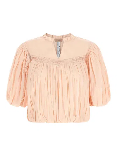 TWINSET CURLED BLOUSE