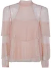 Twinset Twin-set Bluse In Cupcake Pink