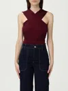Twinset Bodysuit  Woman Color Burgundy In Red