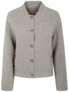 Twinset Sequinned Bomber Jacket In Grey