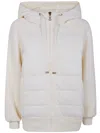 Twinset Bomber Padded Jacket In White