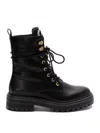 Twinset Rhinestone Embellished Oval T Boots In Black