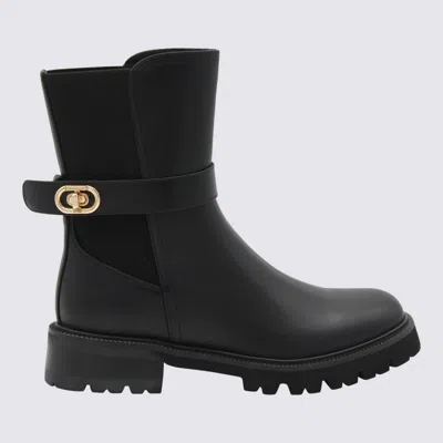 TWINSET BOOTS BLACKS AND GREYS