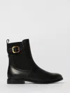 Twinset Buckle-strap Chelsea Boots In Black
