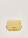Twinset Borsa A Tracolla Brera Con Apertura Oval T Clutch In Giallo Chiaro