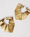 Twinset Boucles D'oreilles Irrégulières En Anneau In Gold