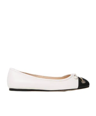 Twinset Ballerinas Mit Schleife In White