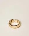 Twinset Bracelet Avec Imprimé Serpent In Gold