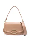 Twinset Brera Shoulder Bag In Beige