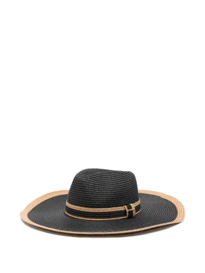 Twinset Brim-detail Hat In Black
