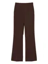 Twinset Pants In Brown