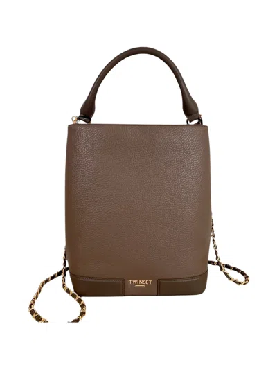 Twinset Bucket In Brown