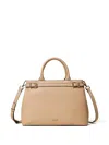Twinset Buckle-fastening Top-handle Tote Bag In Neutral
