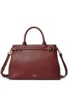 Twinset Buckle-fastening Top-handle Tote Bag In Red