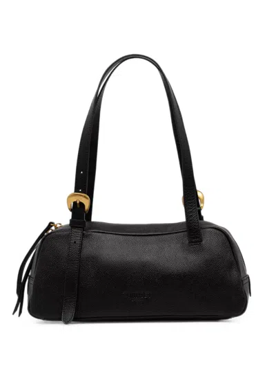 Twinset Buckle-detail Tote Bag In Black