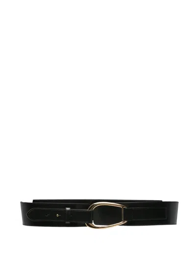 Twinset Buckle-fastening Belt In Black