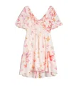 Twinset Butterfly Printed Dress In Pink