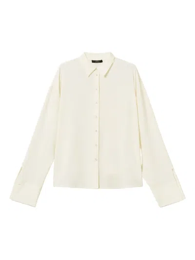 Twinset Button-cuff Shirt In White