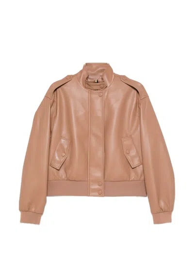TWINSET BUTTONED BOMBER JACKET