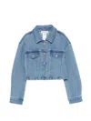 Twinset Buttoned Jacket In Blue