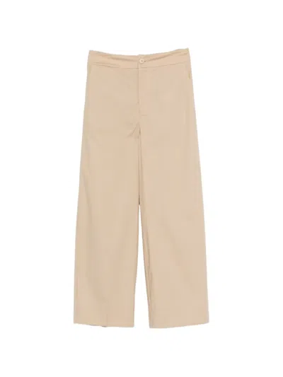Twinset Button-fastening Trousers In Neutral